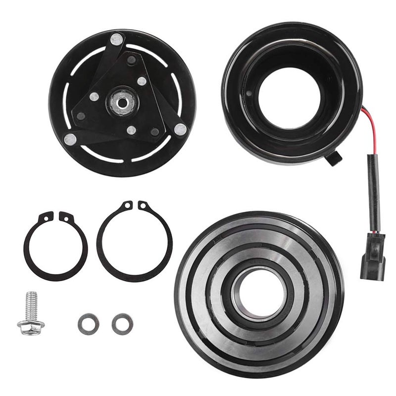 Saihisday AC Compressor Clutch Assy Replacement for Nissan Sentra 2007-2011 2.0L Air Conditioning Repair Kit Plate Pulley Bearing Coil - Image 1